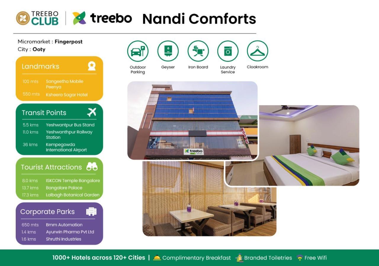 Treebo Nandi Comforts, Peenya Bangalore Eksteriør billede